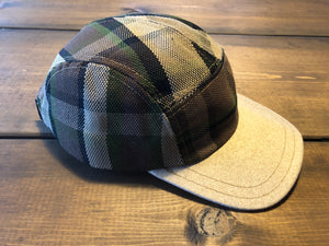 Westy Plaid Hat in brown