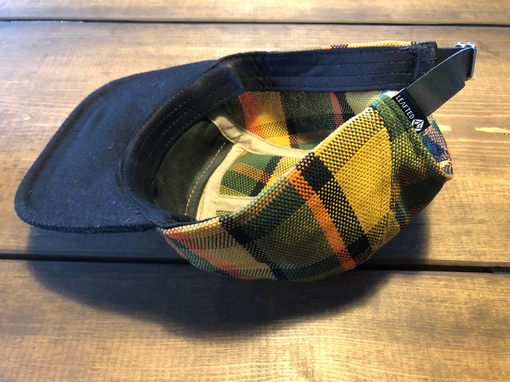 Westy Plaid Hat in orange
