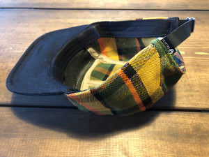 Westy Plaid Hat in orange