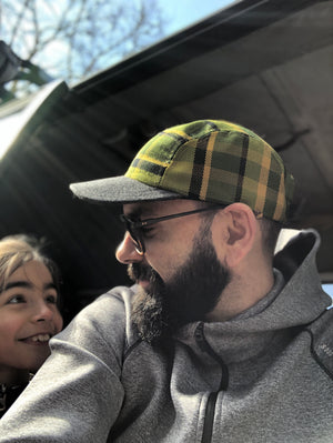 Westy Plaid Hat in green