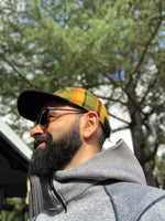 Westy Plaid Hat in orange