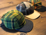 Westy Plaid Hat in green