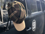 Westy Plaid Hat in brown