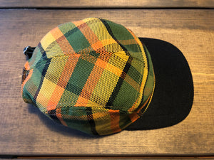 Westy Plaid Hat in orange